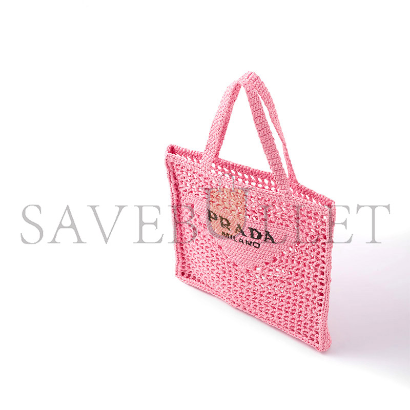 PRADA CROCHET TOTE BAG 1BG393 (38*36*3cm)